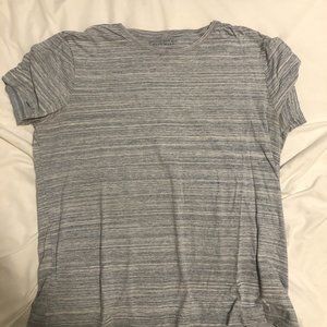 Blue/White Banana Republic Soft Wash Shirt - XL